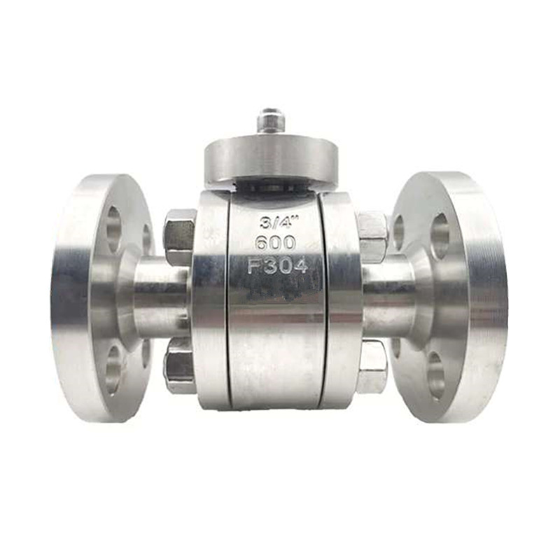 ANSI Flanged উচ্চ চাপ নকল বল ভালভ 600LB